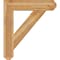 Ekena Millwork Traditional Craftsman Rough Sawn Bracket, Western Red Cedar, 6"W x 32"D x 36"H BKT06X32X36TRA04RWR - alternate 3